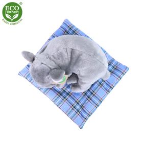 Plyšový pes francouzský buldoček ležící 23 cm ECO-FRIENDLY RAPPA