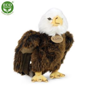 Plyšový pták orel stojící 24 cm ECO-FRIENDLY RAPPA