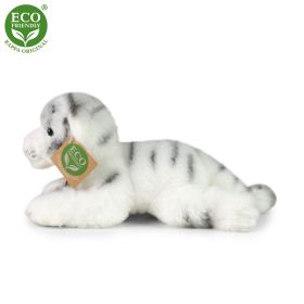 Plyšový tygr bílý ležící 17 cm ECO-FRIENDLY RAPPA