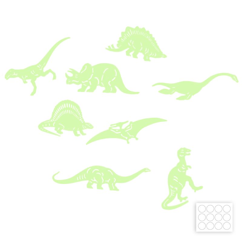 Tvary dinosaurus - svítí ve tmě RAPPA
