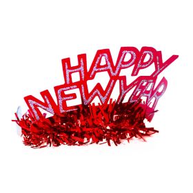 Čelenka HAPPY NEW YEAR 25 ks v boxu RAPPA