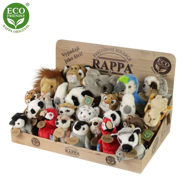 Displej exkluzivní plyš exotická zvířata ECO-FRIENDLY RAPPA