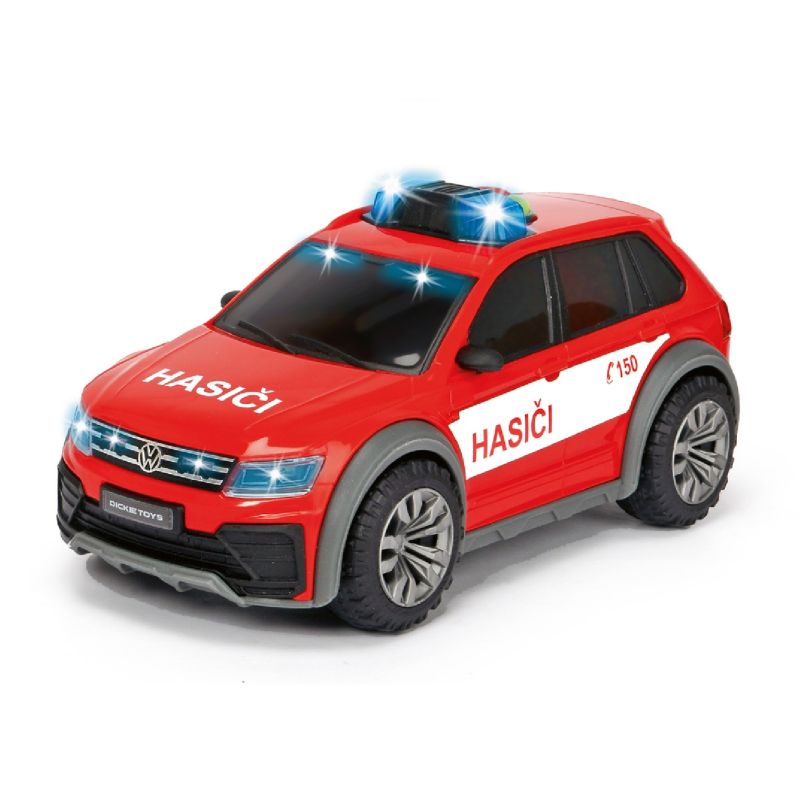 Hasičské auto VW Tiguan R-Line Fire česká verze SIMBA