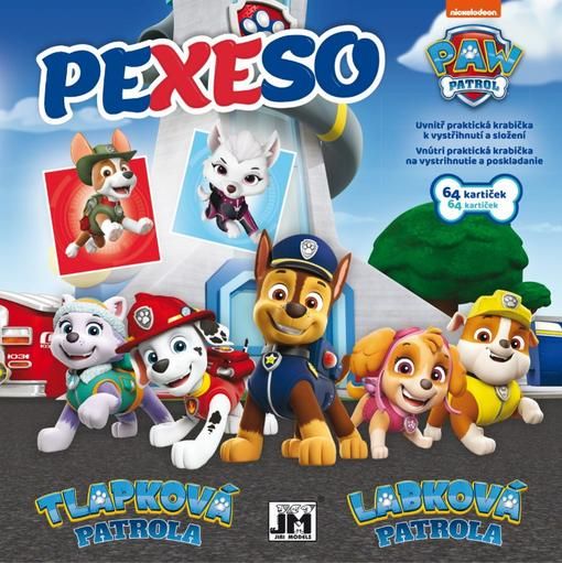 Pexeso v sešitu Paw Patrol Jiri Models