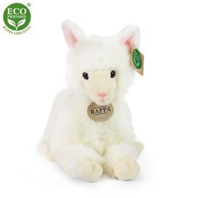 Plyšová lama ležící 23 cm ECO-FRIENDLY RAPPA