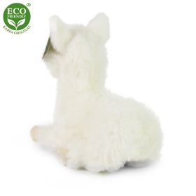 Plyšová lama ležící 23 cm ECO-FRIENDLY RAPPA