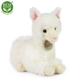 Plyšová lama ležící 23 cm ECO-FRIENDLY