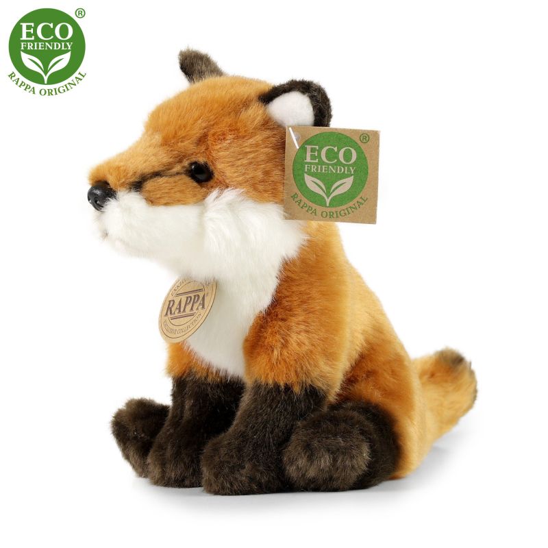 Plyšová liška 18 cm ECO-FRIENDLY RAPPA