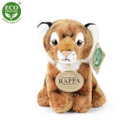 Plyšová zvířata exotická sedící 13 - 15 cm ECO-FRIENDLY RAPPA
