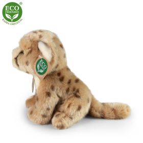 Plyšový gepard sedící 18 cm ECO-FRIENDLY RAPPA