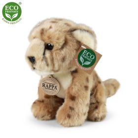 Plyšový gepard sedící 18 cm ECO-FRIENDLY
