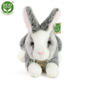 Plyšový králík ležící 23 cm ECO-FRIENDLY RAPPA