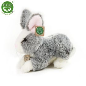 Plyšový králík ležící 23 cm ECO-FRIENDLY
