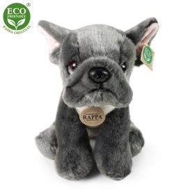 Plyšový pes francouzský buldoček sedící 26 cm ECO-FRIENDLY RAPPA