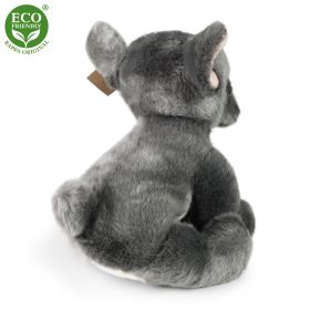 Plyšový pes francouzský buldoček sedící 26 cm ECO-FRIENDLY RAPPA