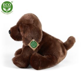 Plyšový pes labrador sedící 26 cm ECO-FRIENDLY RAPPA