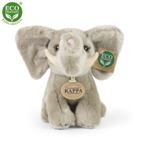 Plyšový slon sedící 18 cm ECO-FRIENDLY RAPPA