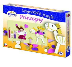 Puzzle magnetické - Princezny Detoa