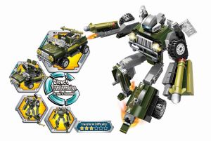 Stavebnice Qman Blast Ranger 3307 Jungle Lurker RAPPA