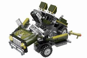Stavebnice Qman Blast Ranger 3307 Jungle Lurker RAPPA