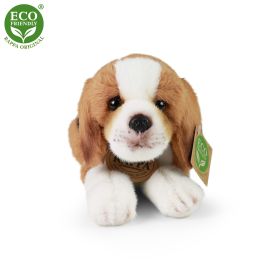 Plyšový bígl ležící 20 cm ECO-FRIENDLY RAPPA
