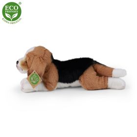 Plyšový bígl ležící 20 cm ECO-FRIENDLY RAPPA