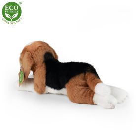 Plyšový bígl ležící 20 cm ECO-FRIENDLY RAPPA