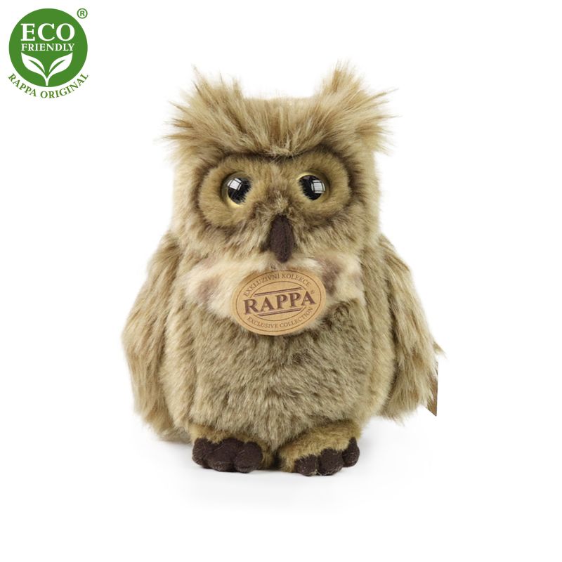 Plyšový výr 17 cm ECO-FRIENDLY RAPPA