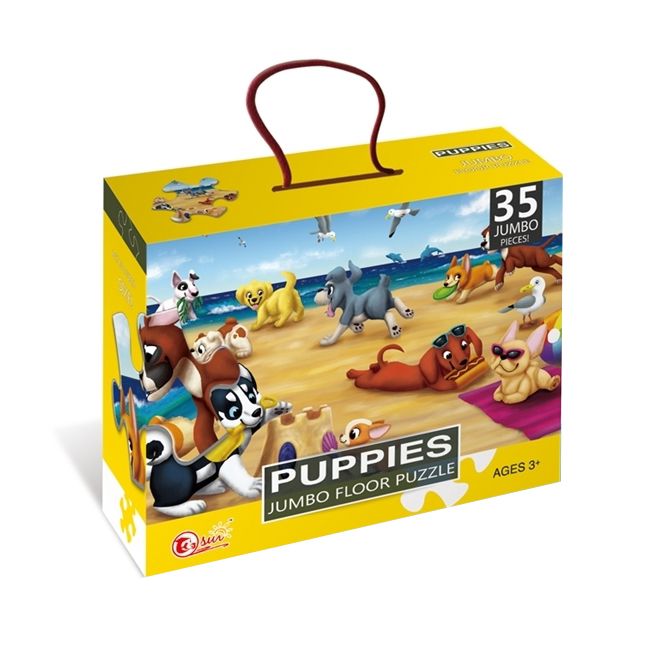 Puzzle štěňata 35 velkých dílů RAPPA
