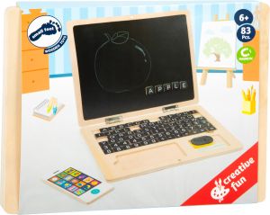 Small Foot Dřevěný notebook magnetický RAPPA