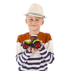 Traktor se zvukem a světlem 14 cm RAPPA