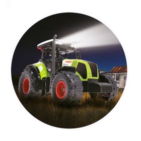 Traktor se zvukem a světlem 14 cm RAPPA