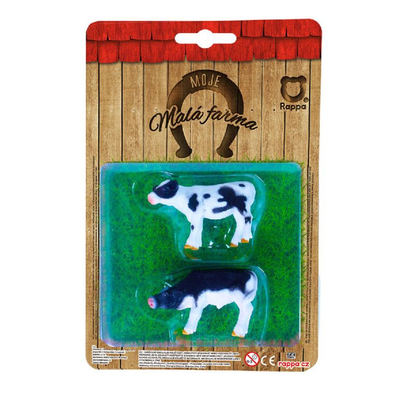 Zvířata na farmě - 2 v 1 krávy RAPPA