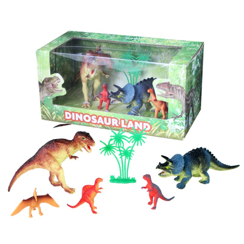 Dinosauři 5-13 cm v krabici RAPPA