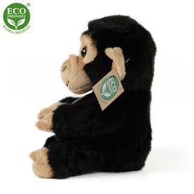 Plyšová opice šimpanz sedící 18 cm ECO-FRIENDLY RAPPA