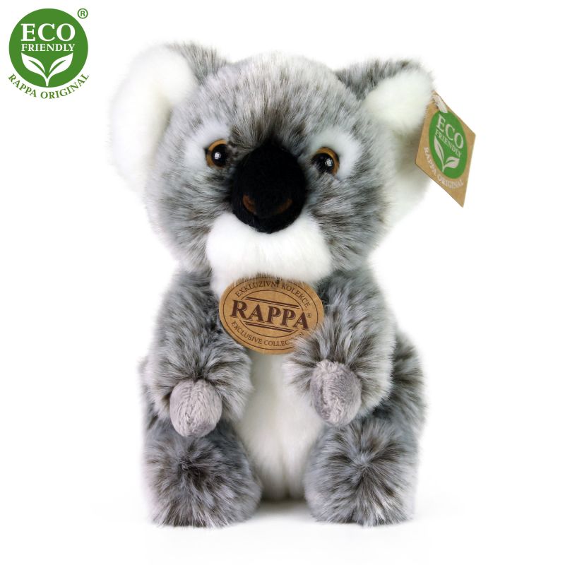 Plyšový medvídek koala sedící 18 cm ECO-FRIENDLY RAPPA