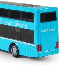 Dvoupatrový autobus doubledecker DPO Ostrava 20 cm RAPPA