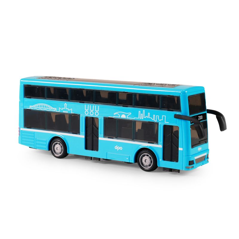 Dvoupatrový autobus doubledecker DPO Ostrava 20 cm RAPPA