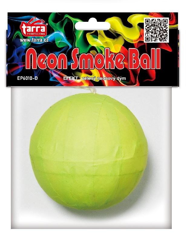 Dýmovnice zelená 1ks Neon Smoke Ball RAPPA