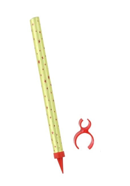 Fontána párty zlatá s držákem na láhev 70 sek 25 cm 1ks RAPPA