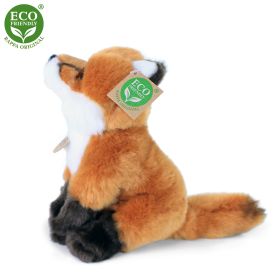 Plyšová liška sedící 21 cm ECO-FRIENDLY RAPPA