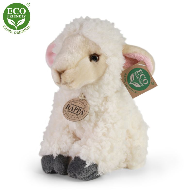 Plyšová ovce 18 cm ECO-FRIENDLY RAPPA