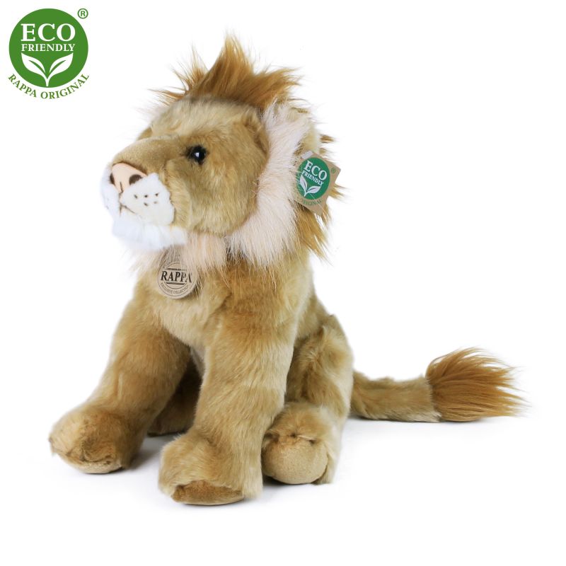 Plyšový lev 30 cm ECO-FRIENDLY RAPPA