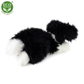 Plyšový pes border kolie ležící 30 cm ECO-FRIENDLY RAPPA