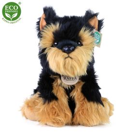Plyšový pes jorkšírský teriér 30 cm ECO FRIENDLY RAPPA