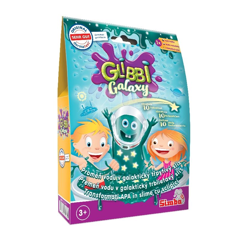 Glibbi Galaxy Slime s hvězdičkami SIMBA