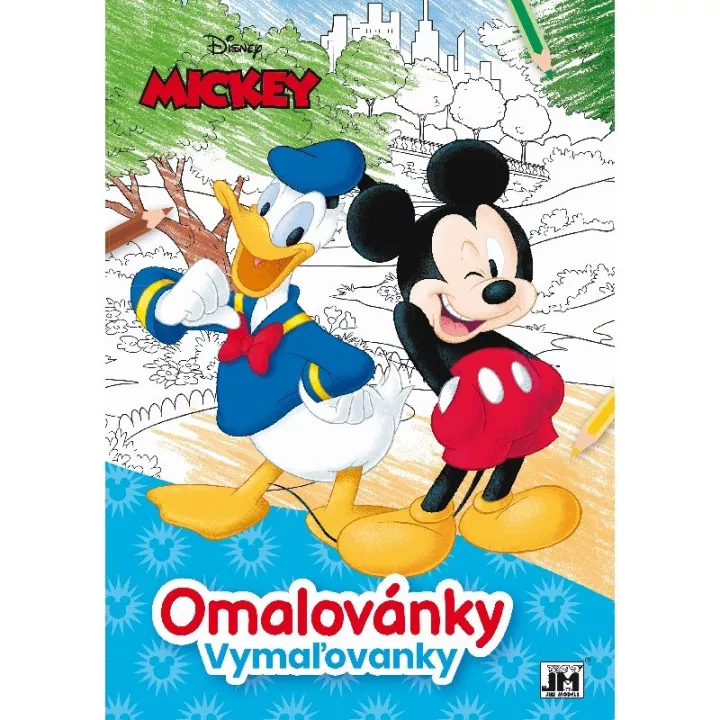 Omalovánka A4 Mickey Mouse Jiri Models
