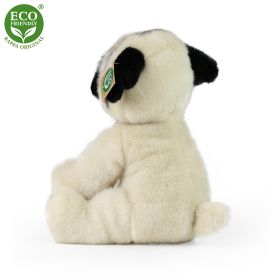 Plyšový pes mops 30 cm ECO-FRIENDLY RAPPA