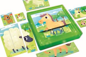 CAROTINA BABY 8 PUZZLE - Farma MPK Toys
