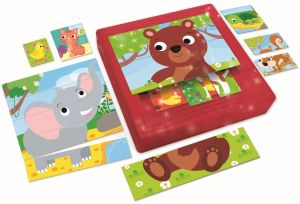 CAROTINA BABY 8 PUZZLE - Zvířátka MPK Toys